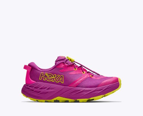 HOKA Speedgoat 7 Shoes in Fuchsia/Fuchsia