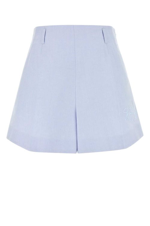 Waisted Shorts — Blue