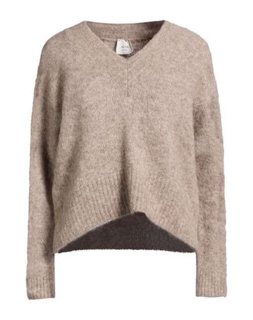 Woman Sweater Beige Size M Alpaca wool, Polyamide, Virgin Wool, Elastane
