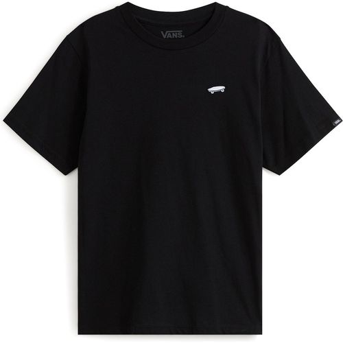 Vans Boys B Salton Short Sleeves T-Shirt - Black Cotton - Sma
