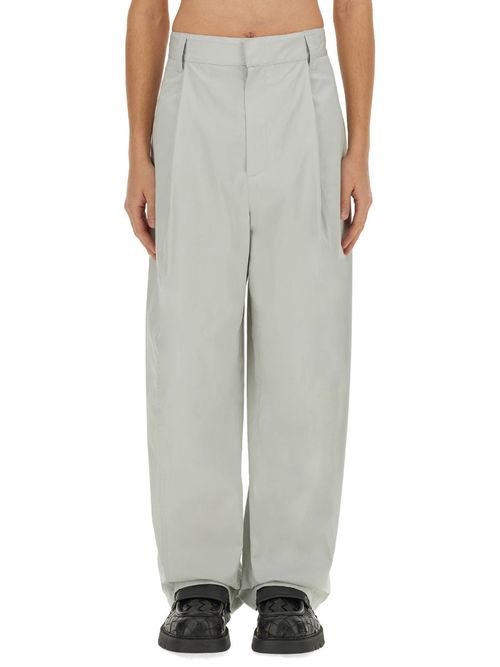Cotton-silk Trousers