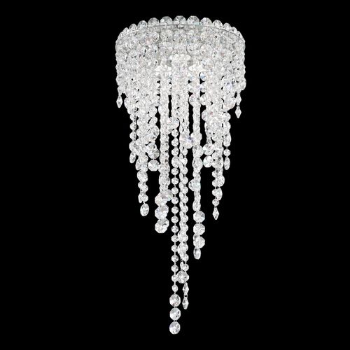 Chantant 3-Light Flush Mount Ceiling Light in Stainless Stee