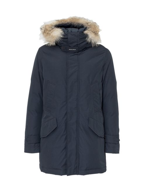 Navy Blue Hood Jacket
