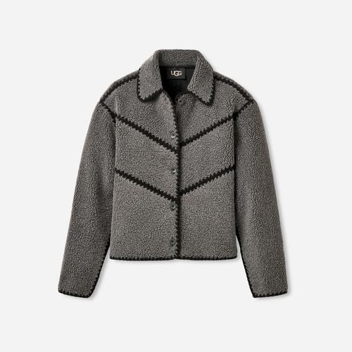 ® Women's Ellison ®fluff Shell Jacket Fleece/Recycled Materials in Charcoal Heather