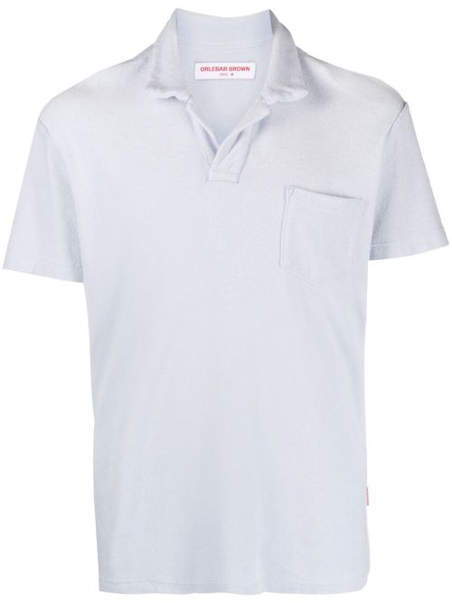 Short-sleeve polo shirt - Blue