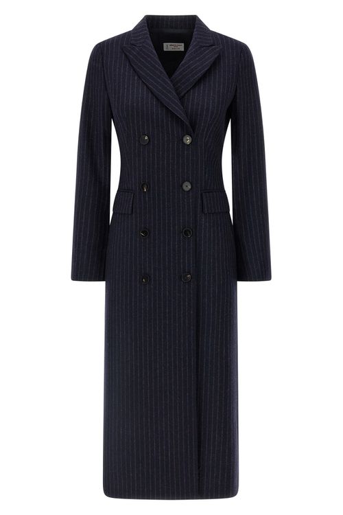 Pinstripe Coat