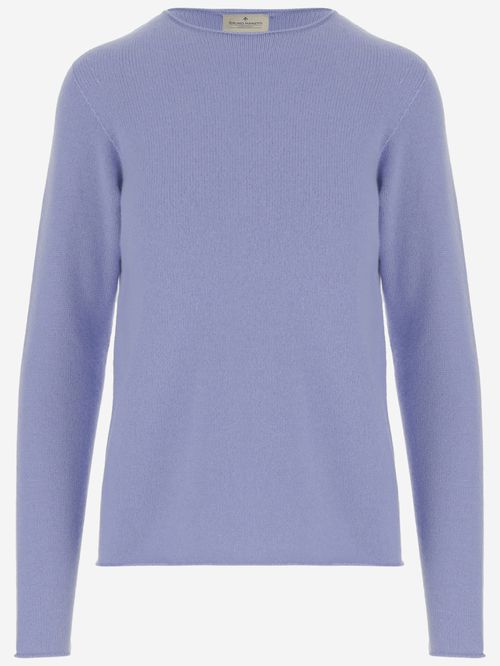 Purple Crew Neck Pullover