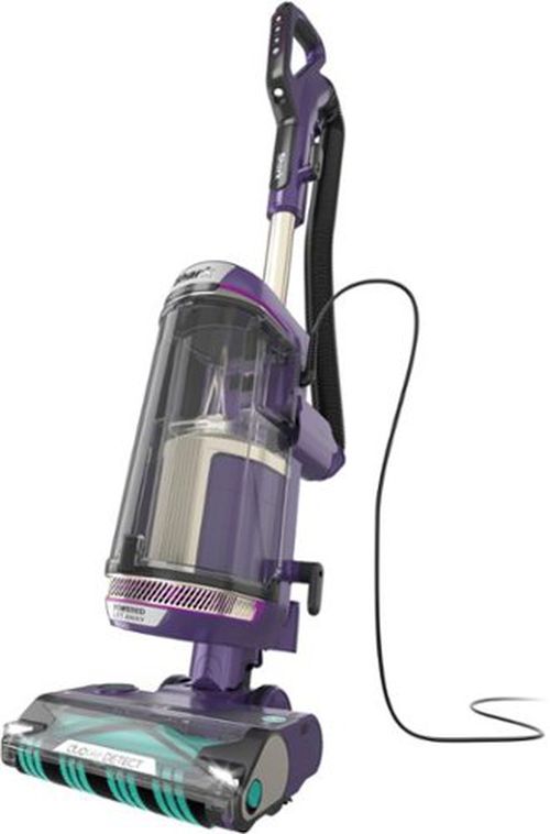 PowerDetect Upright Vacuum with DuoClean Detect Technology, Self-Cleaning Brushroll, and XL Dustcup - Eggplant