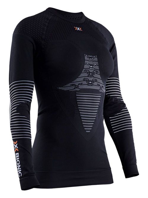 X BIONIC logo-print ski top - Black