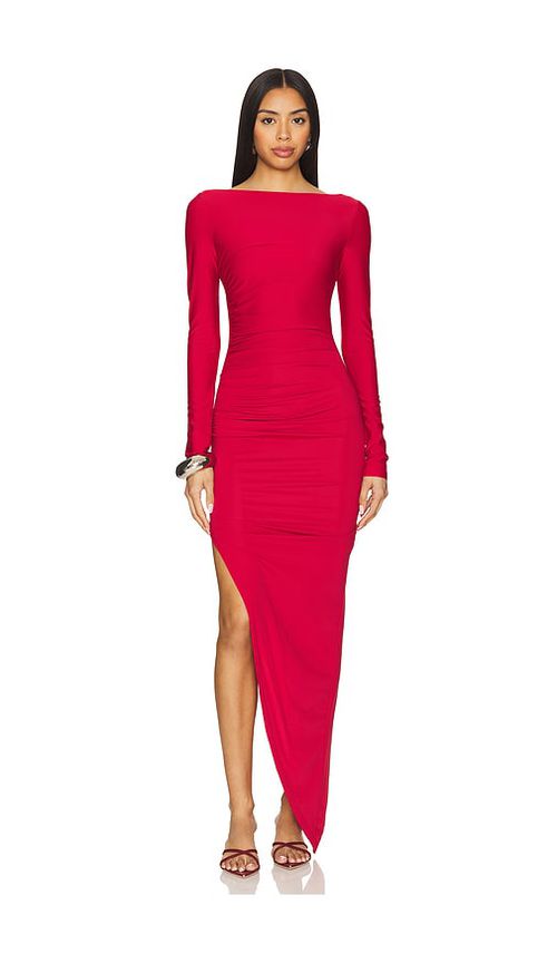 Superdown Milly Maxi Dress in Burgundy. - S also in