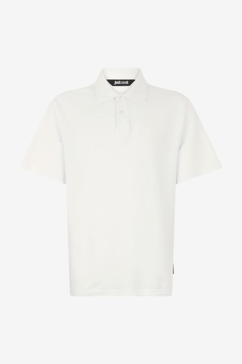 Polo With Jc Monogram Embroidery