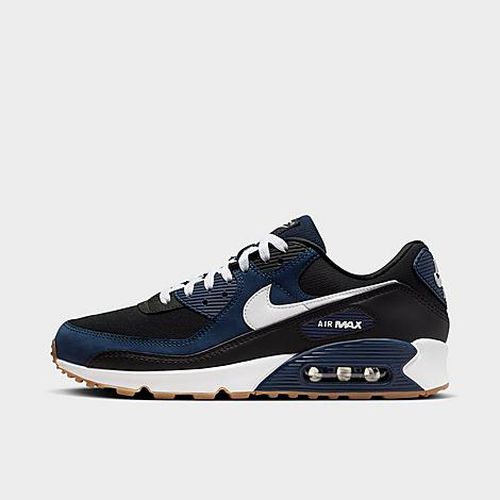 Men's Air Max 90 Casual Shoes in Blue/Midnight Navy