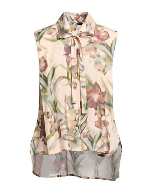 Woman Shirt Blush Size 8 Rayon, Silk