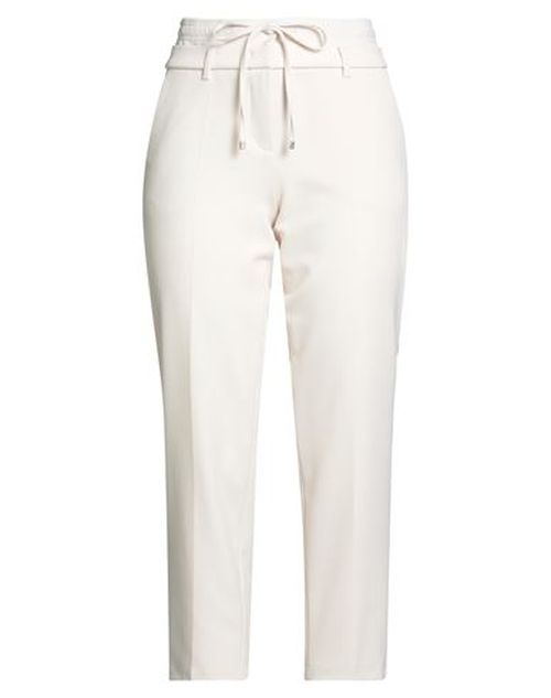 Woman Pants Ivory Size 4 Polyester, Viscose, Elastane