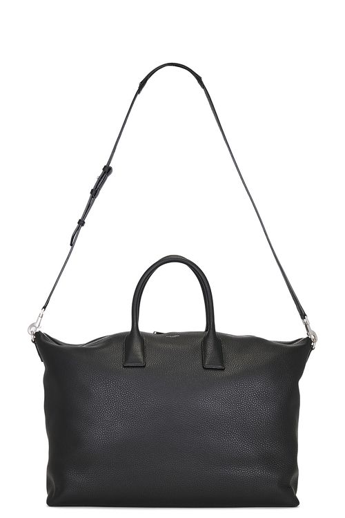Saint Laurent Bowling Tote in Black - Black. a
