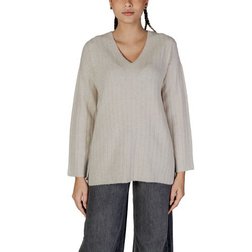 Beige Acrylic Sweater - IT44|L