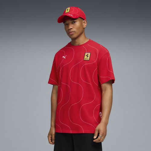 PUMA Scuderia Ferrari Monza Men's Graphic T-Shirt in Red