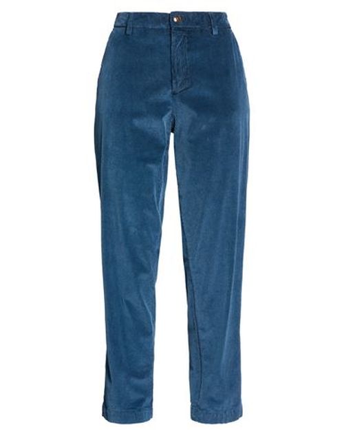 Woman Pants Navy Size 4 Cotton, Modal, Elastane