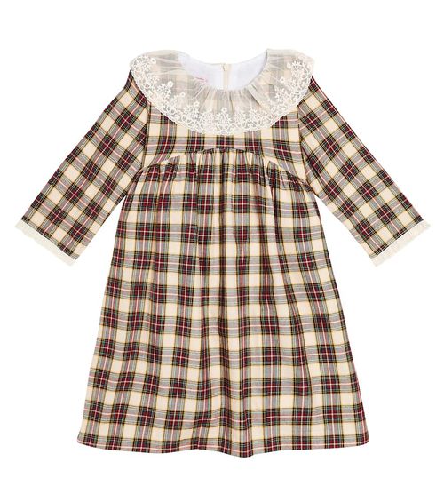 Tartan cotton dress