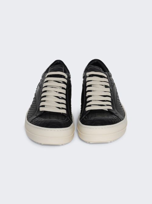 Temple Vintage Python Sneakers Black