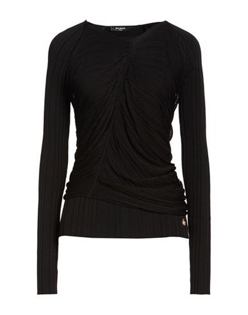 Woman Sweater Black Size 6 Viscose, Polyamide, Elastane