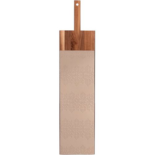 KN Industrie in Cut 2 Cutting Board 18 x79 Ecru