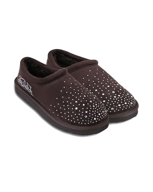Von Dutch Rhinestone Slip-On Bootie Slippers for Women