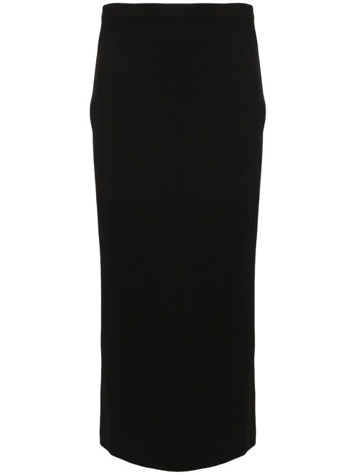 Compact Ultra midi skirt - Black