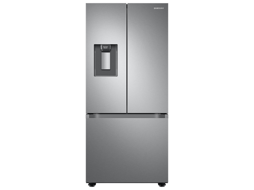 22 cu. ft. Smart 3-Door French Door Refrigerator with External Water Dispenser in Silver(RF22A4221SR/AA)