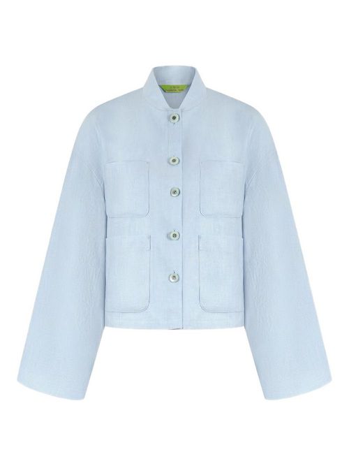 Shanghai Tang linen jacket - Blue