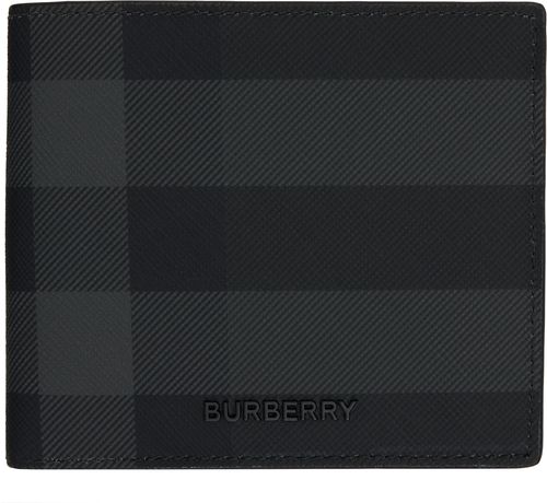 Burberry Black MS Regular Coin Bill Wallet