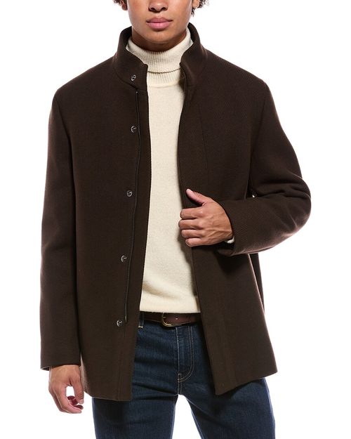 Clarence Melton Wool & Cashmere-Blend Jacket