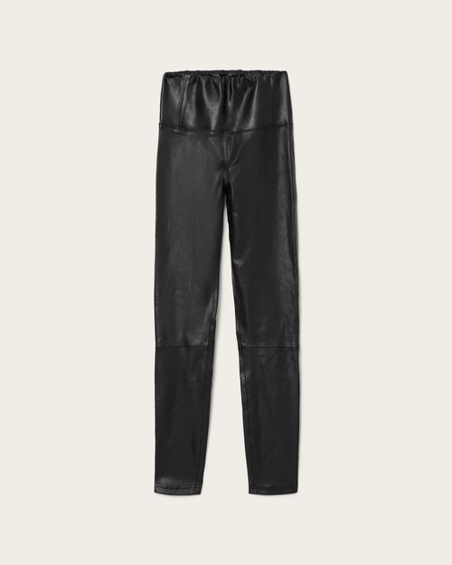 Cora Leather Stretch Leggings