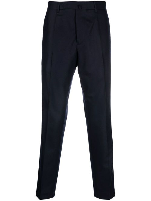 Dell'oglio tapered-leg tailored trousers - Blue