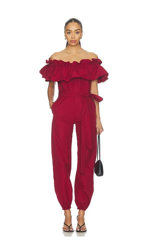 FranÃ§oise Sadie Jumpsuit in Red. 34. Also