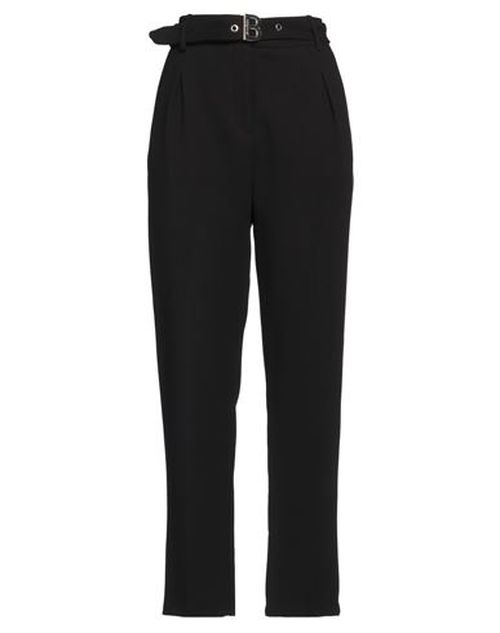 Woman Pants Black Size 8 Polyester, Viscose, Elastane