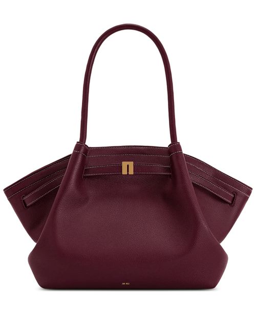 Hana Large Tote Bag - Burgundy