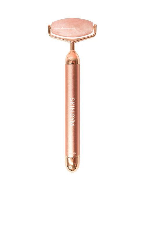 Skin Gym Rose Quartz Vibrating Roller in Beauty: NA