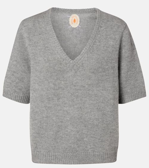 Wool and cashmere sweater