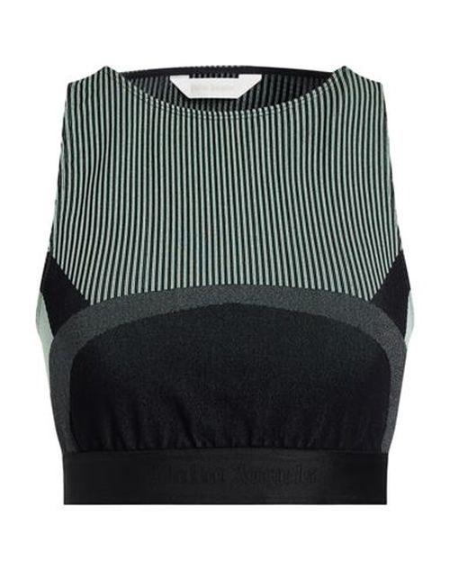 Woman Top Light green Size M/L Polyamide, Polyester, Elastane