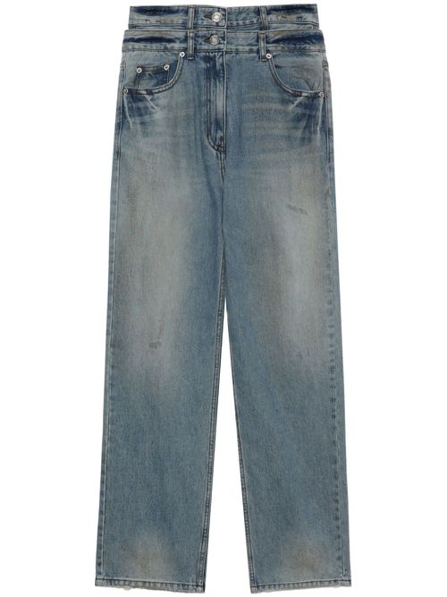 Layered effect jeans - Blue