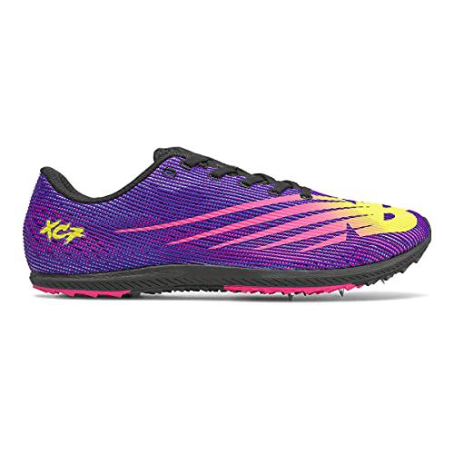 New Balance Men's XC Seven v3 Track Spikes - Color: Deep Violet/Pink