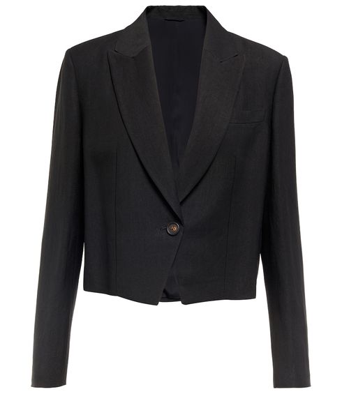 Cropped blazer