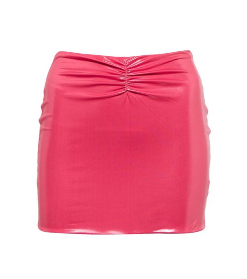 Metallic miniskirt