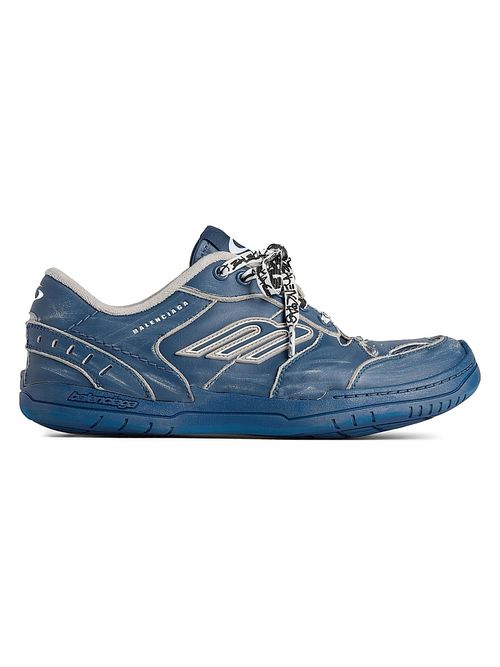 Men's Hamptons Medium Worn-Out Sneakers - Navy Taupe