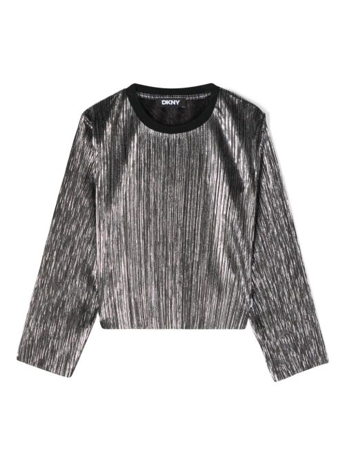 Plissé T-shirt - Black
