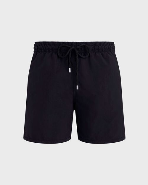 Men Swim Shorts Solid - Mdb - Moorea - Black