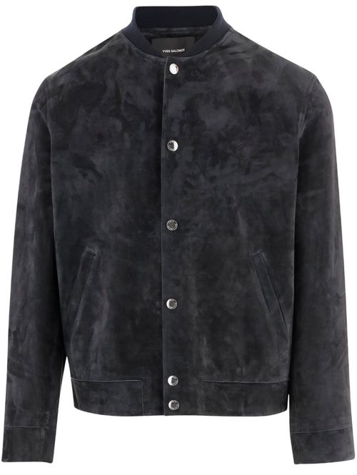Black Band Collar Jacket