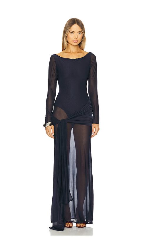 DELFI Gillian Dress in Navy. XL also in L, M
