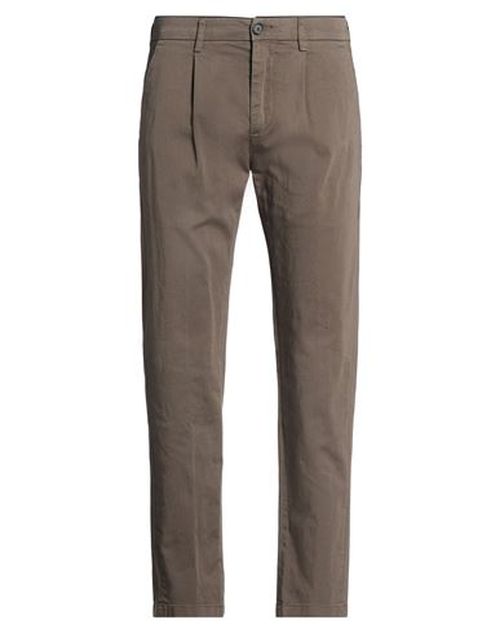 Man Pants Taupe Size 29 Cotton, Lycra, Metallic fiber